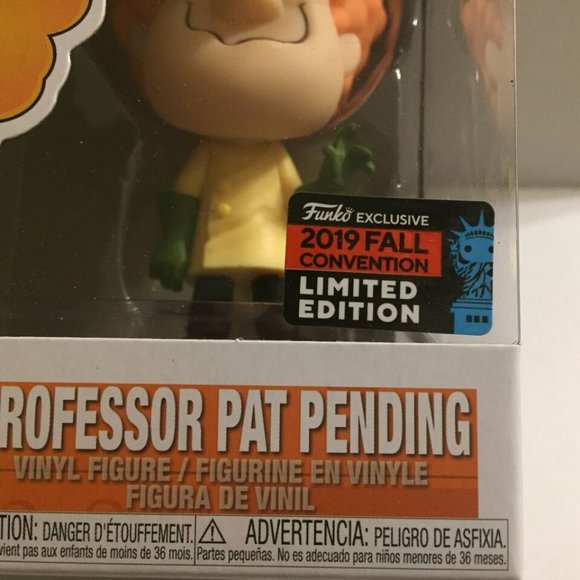 2019 NYCC Shared Hannah Barbara Wacky Races Professor Pat Pending Funko Pop - Picture 3 of 9